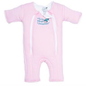 Baby Merlin's Magic Sleepsuit Small 3-6 Months‎ Infant Swaddle Sleep Sack Pink